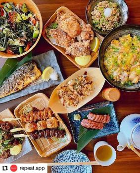 A selection of food on offer at Fujiya, Akio Hayakawa's Dubai restaurant that strives for authenticity despite difficulties sourcing some ingredients.