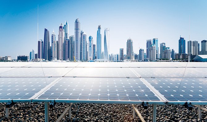 Bespoke solar-power facilities offer companies an easy, affordable path to a green future, according to Dubai-based Yellow Door Energy. (Shutterstock)