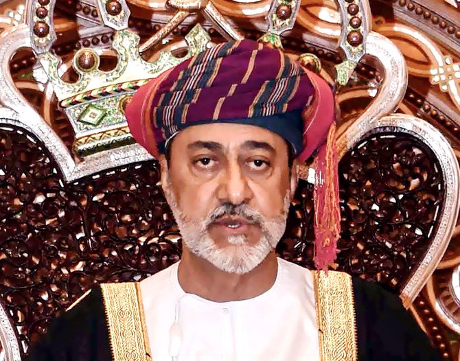 Oman’s Sultan Haitham bin Tariq. (AFP)
