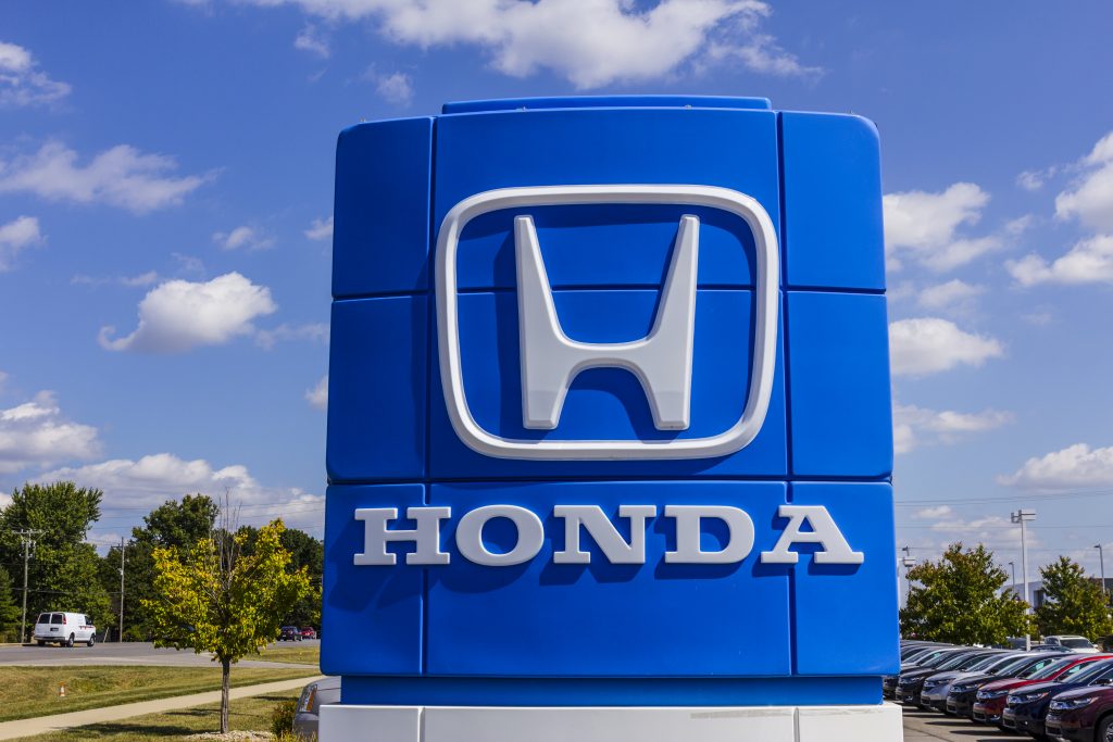 Honda Motor Co. Logo. (Shutterstock)