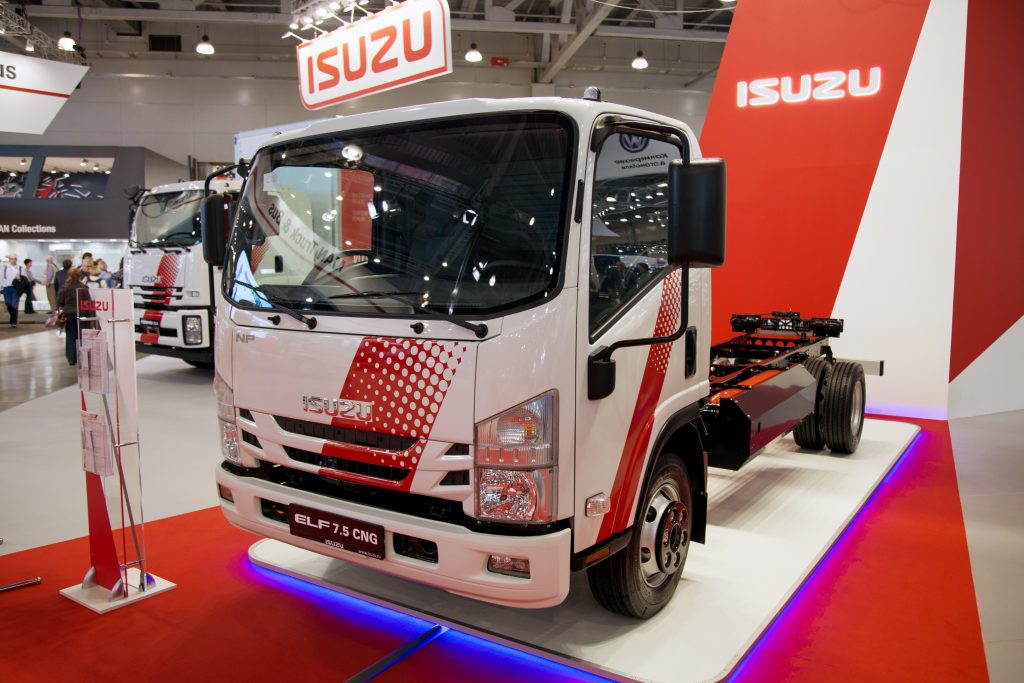  Heavy-duty Isuzu truck. (Shutterstock)