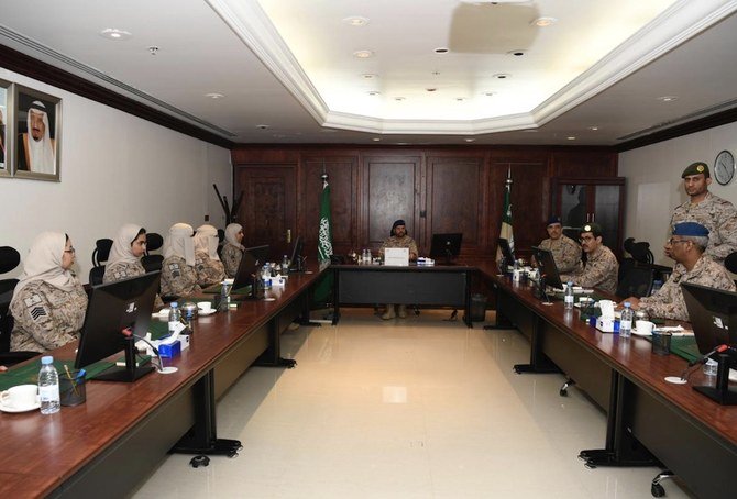 The initiative is the first to allow women to climb the ladder towards senior ranks. (Saudi defense ministry)