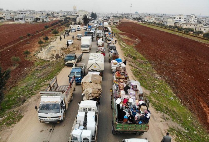 Northwest Syria violence displaces 500,000 in two months