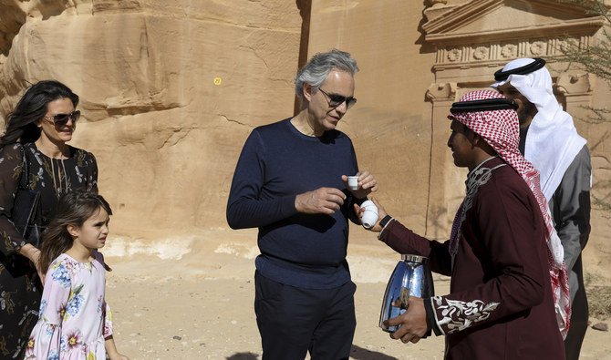 Bocelli and his family visited several museums, as well as archaeological and historical sites. 