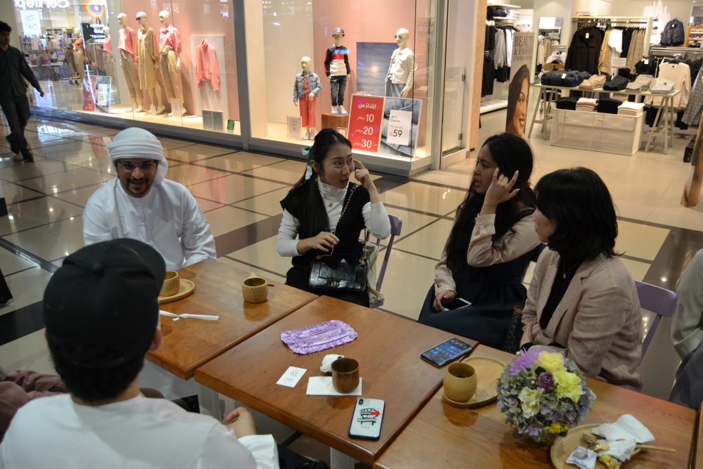 Based in Abu Dhabi, the Kharsha Experience is a group that aims to promote positive cultural exchange. (AN Photo)