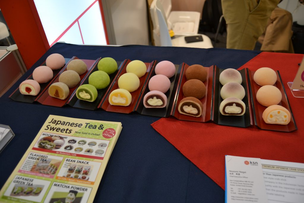 The Japanese pavilion featured various foods and beverages from over 30 exhibitors. (AN Photo)