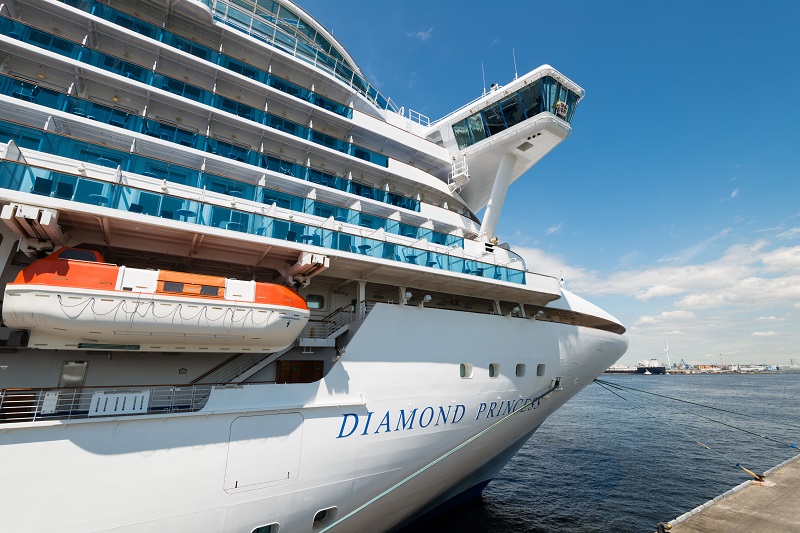 The 80-year-old man flew to Japan and boarded the ship, the Diamond Princess run by Carnival Japan Inc, in Yokohama on Jan 20 and disembarked on Jan. 25, NHK public broadcaster said. (Shutterstock)