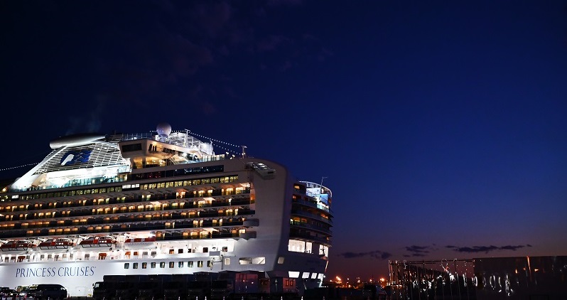 As of Tuesday, 542 cases of the virus, known as COVID-19, have been identified among the 3,711 quarantined passengers and crew, making the Diamond Princess cruise the site with the most infections outside of China. (AFP/file)