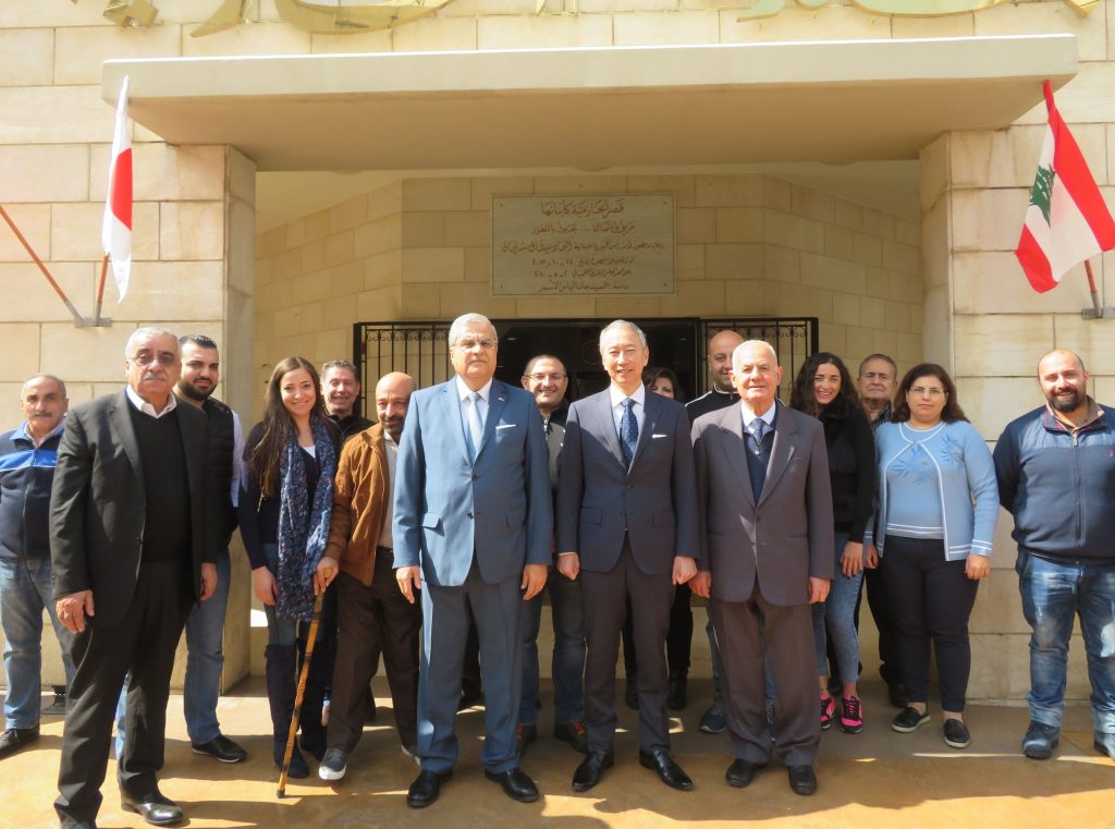 The Government of Japan provided medical equipment for Lebanon’s Hazmieh Municipal Primary Health Care Center (PHCC). (Supplied)