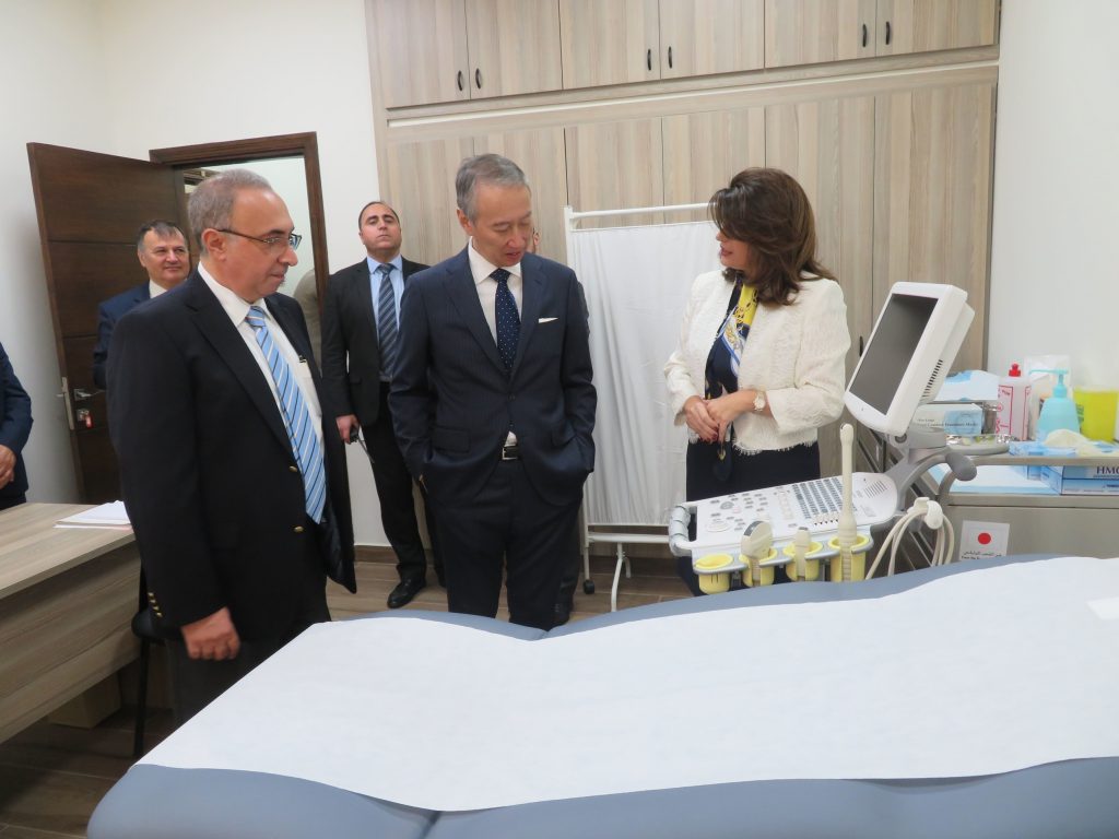 The Government of Japan provided medical equipment for Lebanon’s Hazmieh Municipal Primary Health Care Center (PHCC). (Supplied)