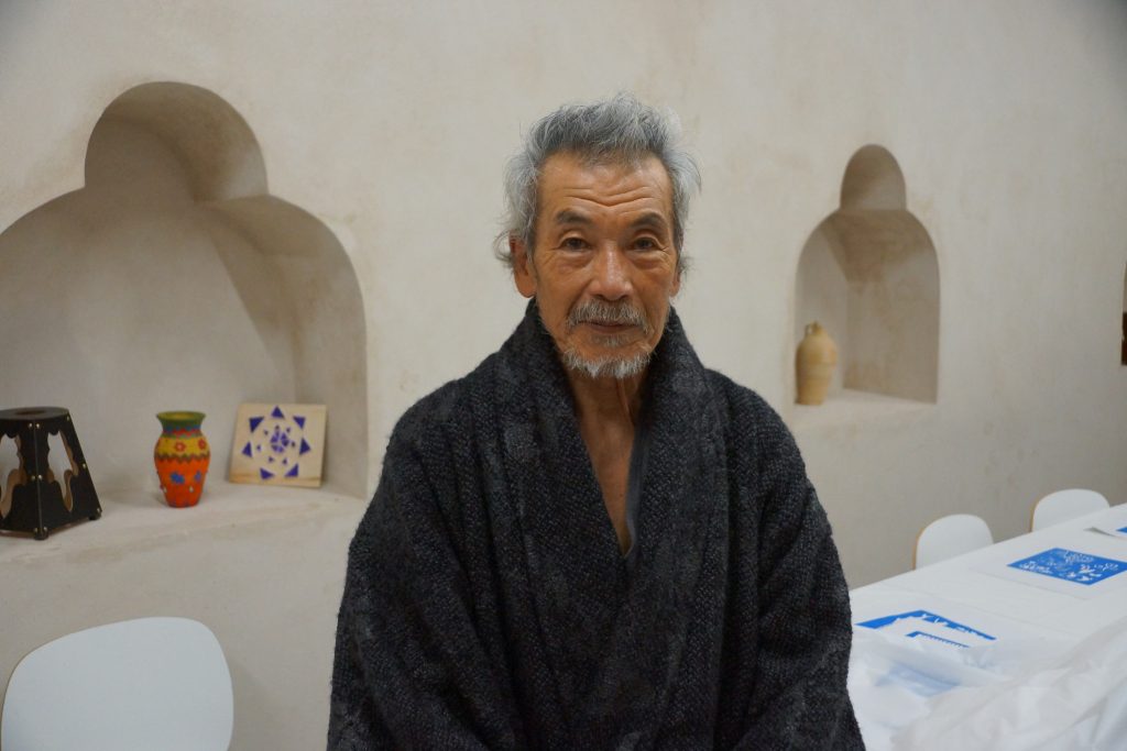 Experimental dancer Min Tanaka at Bait Al Naboodah, Al Mureijah Art Spaces, Sharjah, UAE. (Supplied)