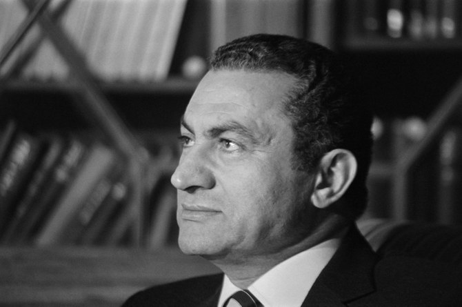 Hosni Mubarak, the Egyptian air force officer, never expected to become president but ruled his country for 30 years. (AFP)