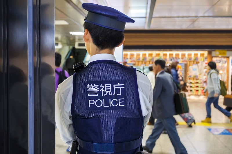 The number of criminal offences recognized by police in Japan in 2019 dropped 8.4 pct from the previous year to 748,623. (Shutterstock)