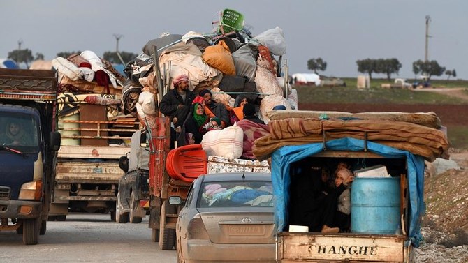 The ministry said that Turkey had brought large amounts of military hardware and ammunition into Idlib in recent weeks. (File/AFP)