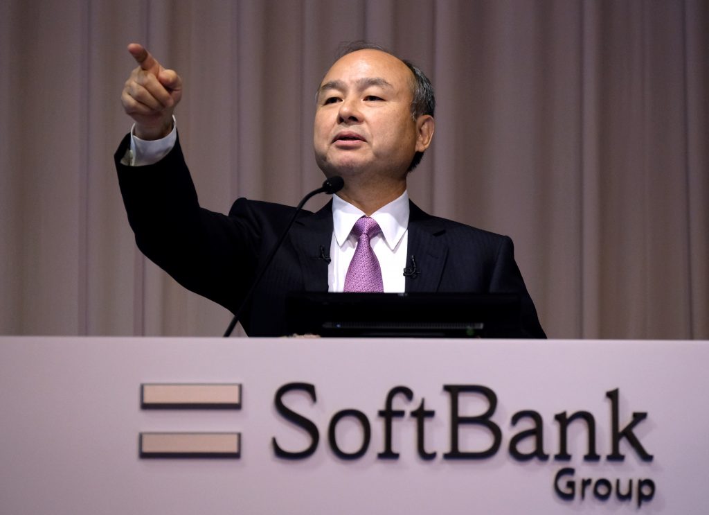 SoftBank Group CEO Masayoshi Son brushed off speculation that he will quickly wind down his conglomerate's roughly $150 billion stake in China's Alibaba Group Holding to fund a major share buyback. (AFP file)