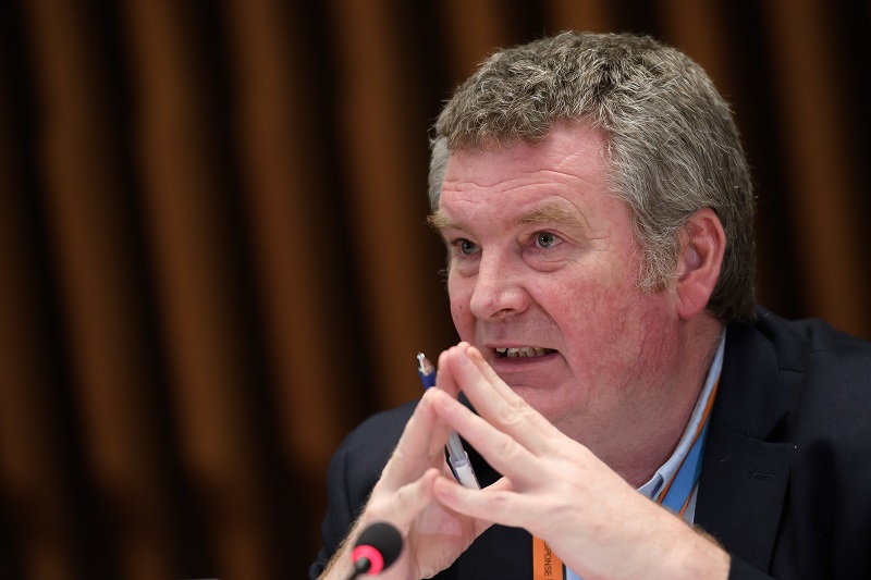 World Health Organization Executive Director Michael Ryan. (AFP/file)