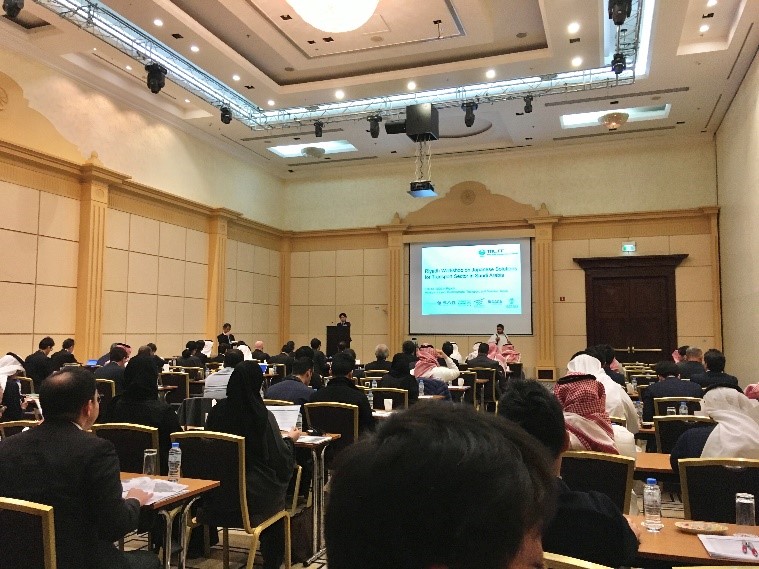 The workshop was attended by about 100 participants, with information on the latest projects information shared in a session by Saudi authorities and promoted in a session by the Japanese private sectors. (Supplied)