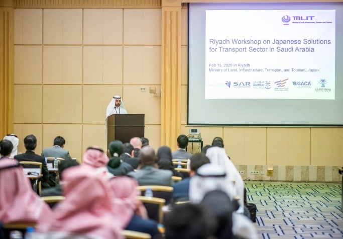 The workshop was attended by about 100 participants, with information on the latest projects information shared in a session by Saudi authorities and promoted in a session by the Japanese private sectors. (Supplied)