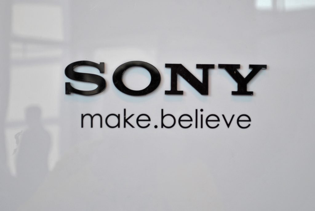 Sony brand logo. (Shutterstock)