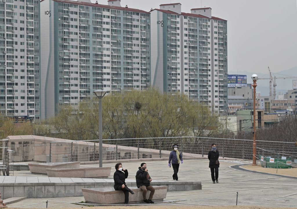 Japan's Foreign Ministry on Sunday raised its travel alert related to the COVID-19 new coronavirus to Level 3 for the southern South Korea city of Daegu. (AFP)