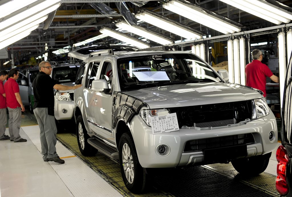 One of Nissan's Spanish plants is in Barcelona is a key production base for the Japanese automaker and manufactures commercial vehicles. (AFP)