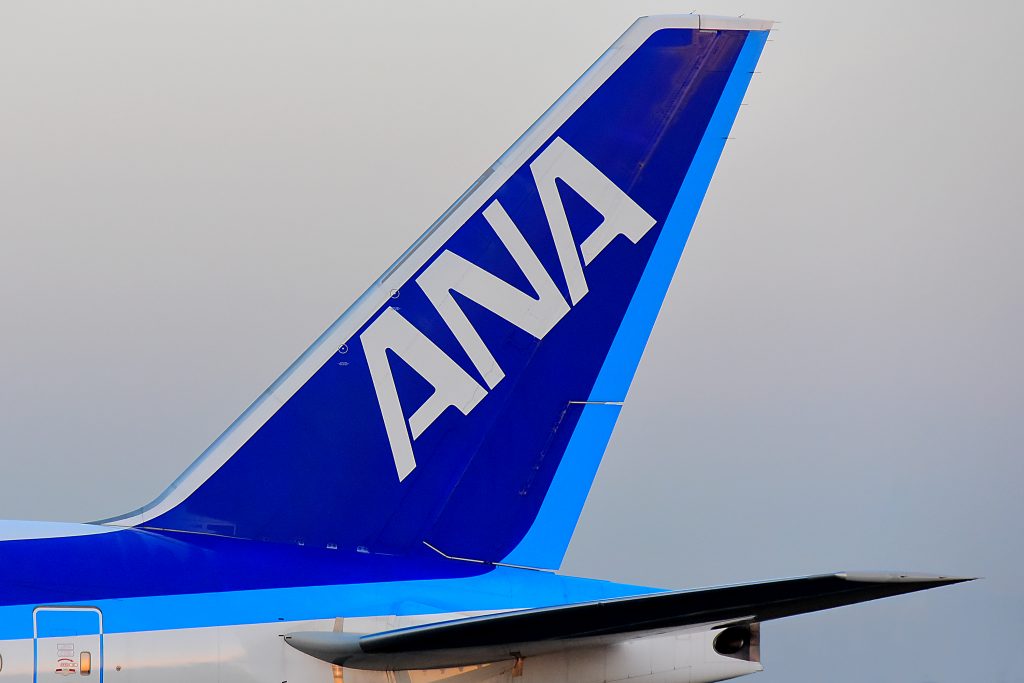 All Nippon Airways JA791A Boeing 777. (Shutterstock)