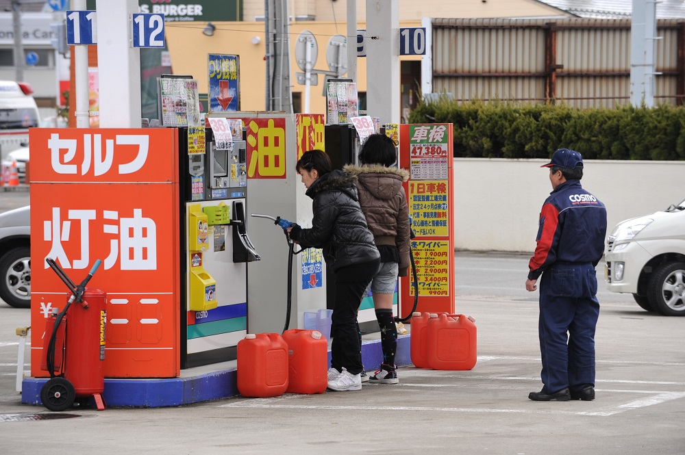 Oil product sales, including gasoline and jet fuel, slumped more than a quarter last week. (AFP/file)