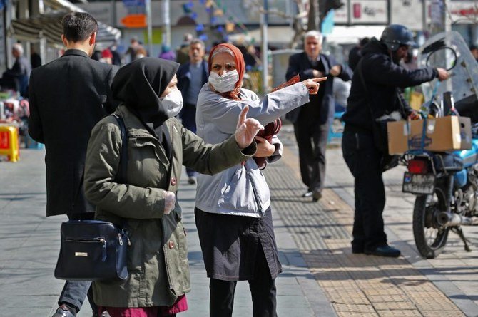 Iran is the hardest-hit country in the Middle East by the new coronavirus. (AP)