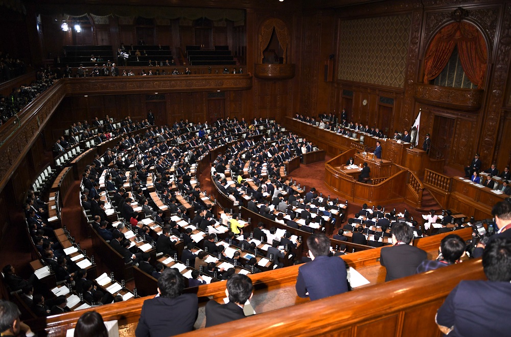 The bill was approved by a majority vote at a plenary meeting of the Lower House. (AFP/file)