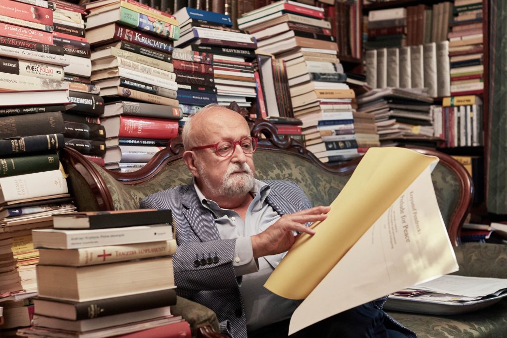 Krzysztof Penderecki, an outstanding composer and conductor of the 20th century, died at the age of 86 after a long illness.