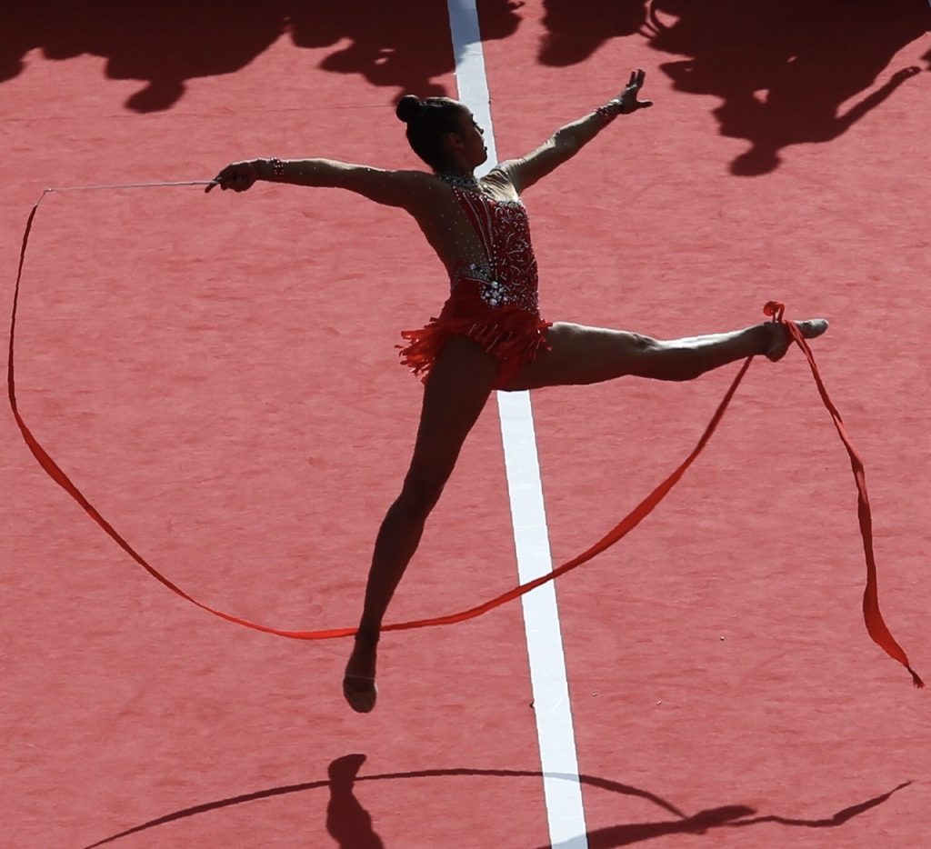 The Japan Gymnastics Association announced the scrapping of the Artistic Gymnastics World Cup Tokyo on April 4-5. (AFP)