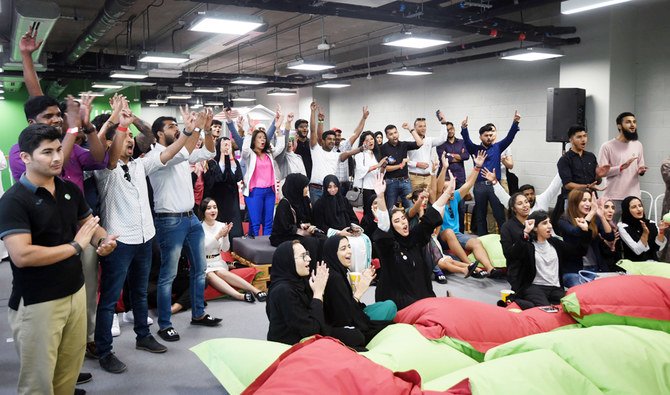 The ratio of males to females accepted on the program will be 50:50 in line with equal opportunity policies. (Photo by volunteers.ae/KSAPavilion)