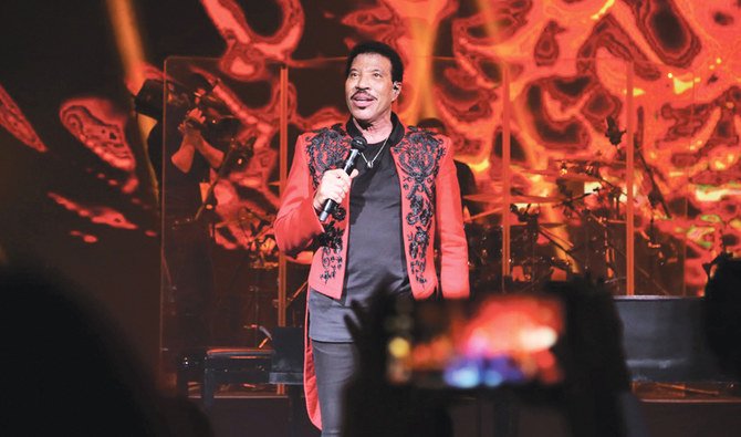 Lionel Richie says he was humbled by the love his fans showed him at the concert that took place in AlUla. (Photo/Supplied)