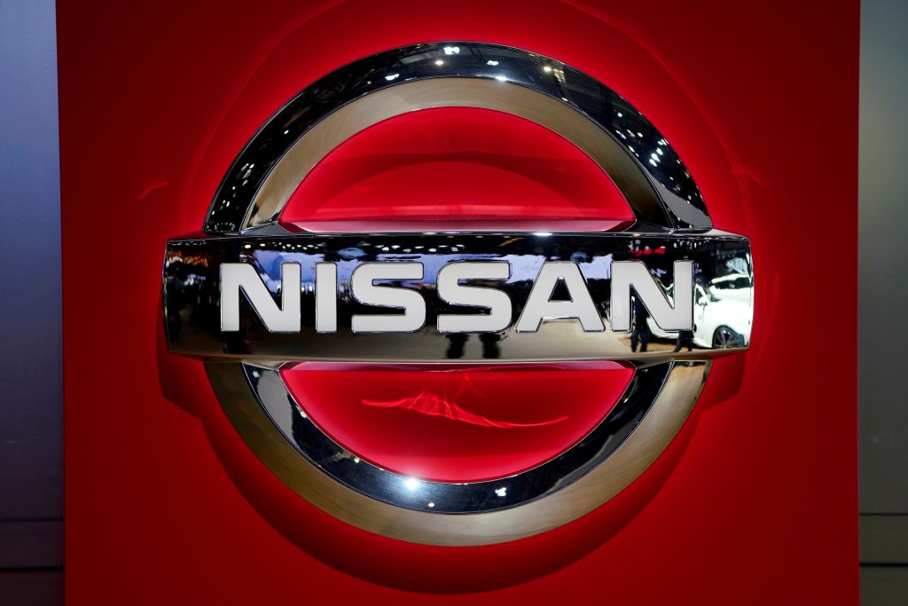 Nissan logo is pictured during the media day for the Shanghai auto show in Shanghai, China April 16, 2019. REUTER