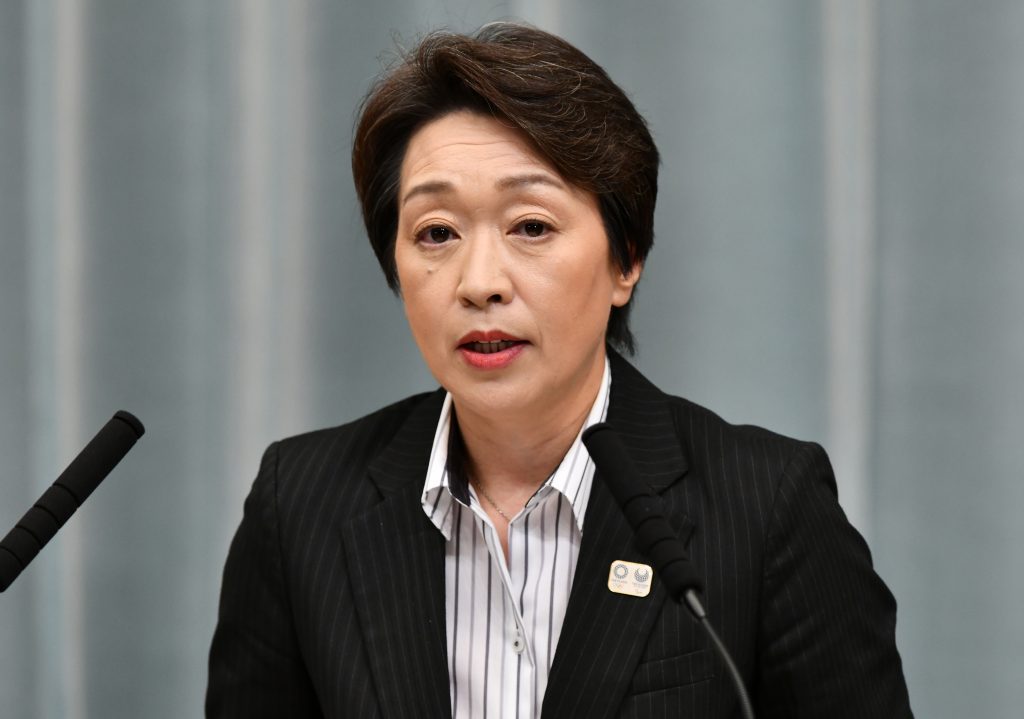 Japan's Olympic minister, Seiko Hashimoto. (AFP)