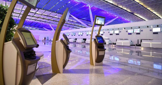 International flights from Saudi airports will be halted for two weeks. (SPA)