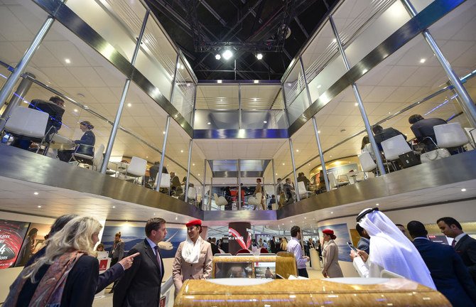 The Arabian Travel Market (ATM) attracts thousands of people from around the world. (File/AFP)