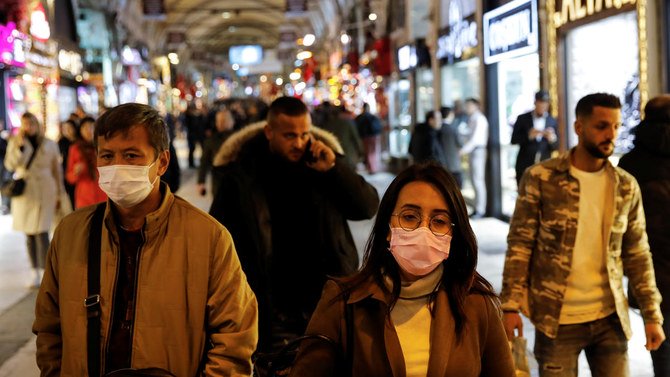 There had been were social media posts targeting officials and spreading panic and fear by suggesting that the virus had spread widely in Turkey. (Reuters)