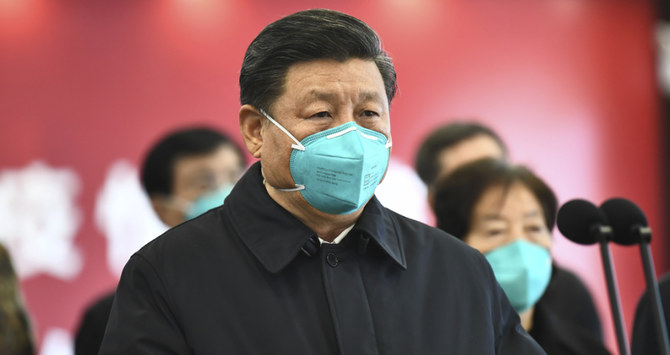 This victory is epitomized by Paramount Leader Xi Jinping strolling through the formerly plague-ravaged streets of Wuhan, the center of the epidemic. (Xinhua via AP))