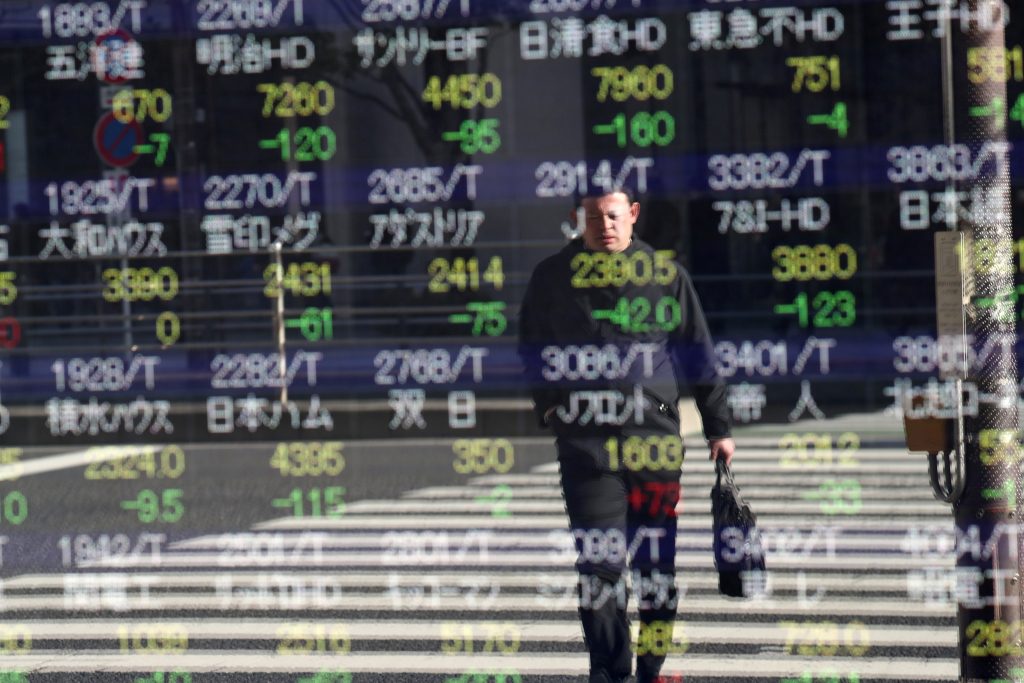 An increasing number of publicly traded companies in Japan are putting off the release of financial statements for the year ended. (AFP)
