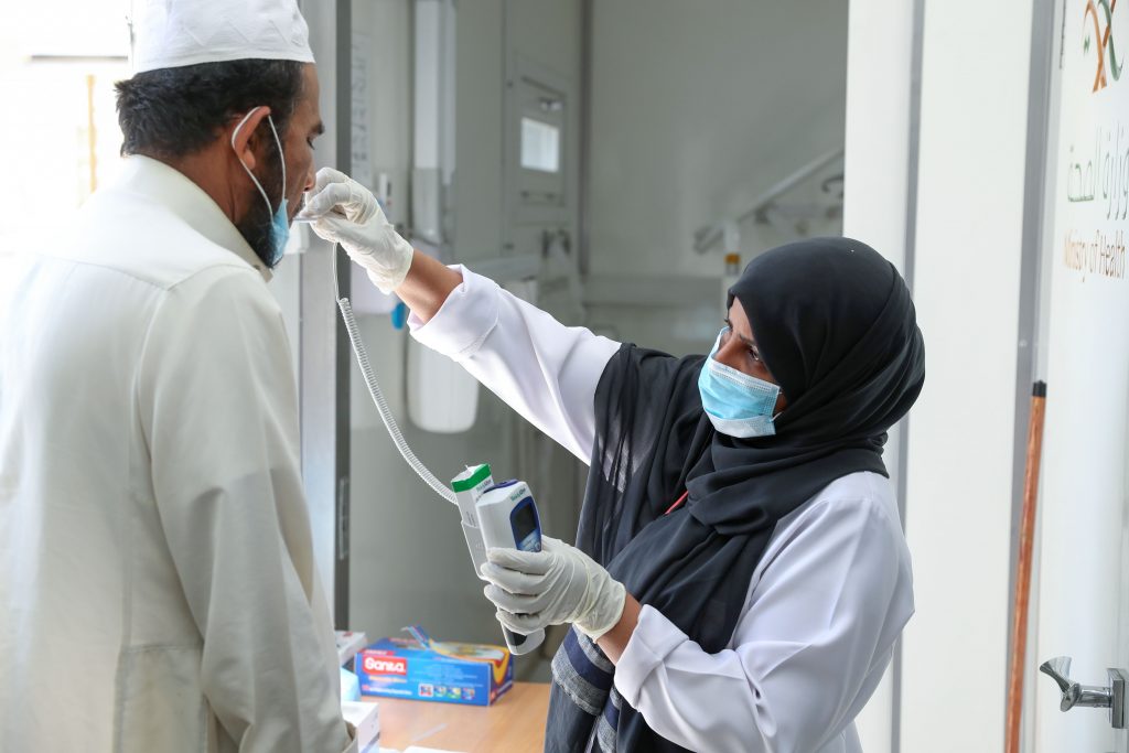 The Ministry of Health asaid it was actively conducting screening for the virus in Makkah and Madinah neighborhoods. (Twitter: @SaudiMOH)
