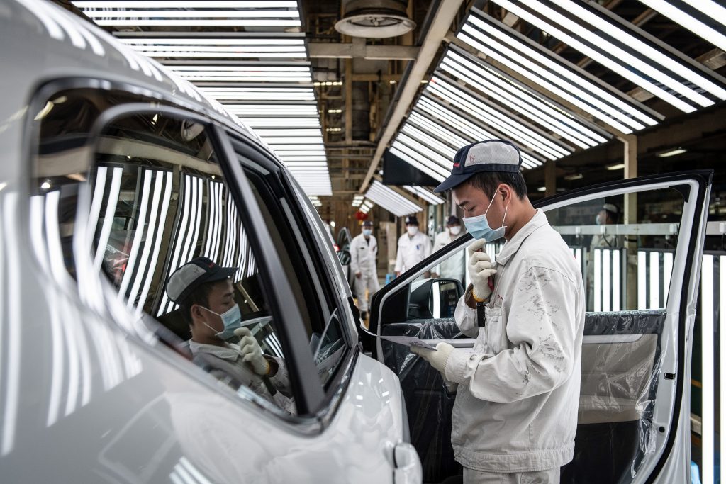 Honda plans to start production of face shields in Japan. (AFP)