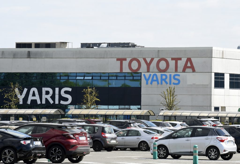 Some Japanese automakers, including Toyota Motor Corp., said Wednesday that they will continue to suspend operations at part of their plants in May. (AFP)