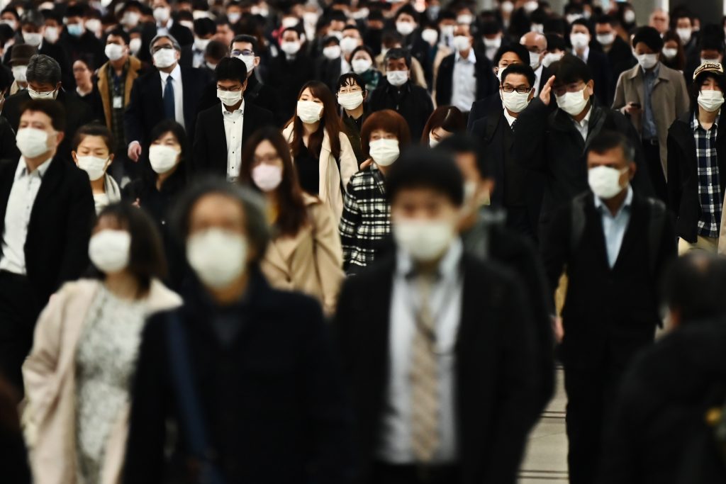 The revamped extra budget for fiscal 2020, which started April 1, is likely to drop a separate cash handout of 300,000 yen to households financially struggling. (AFP)