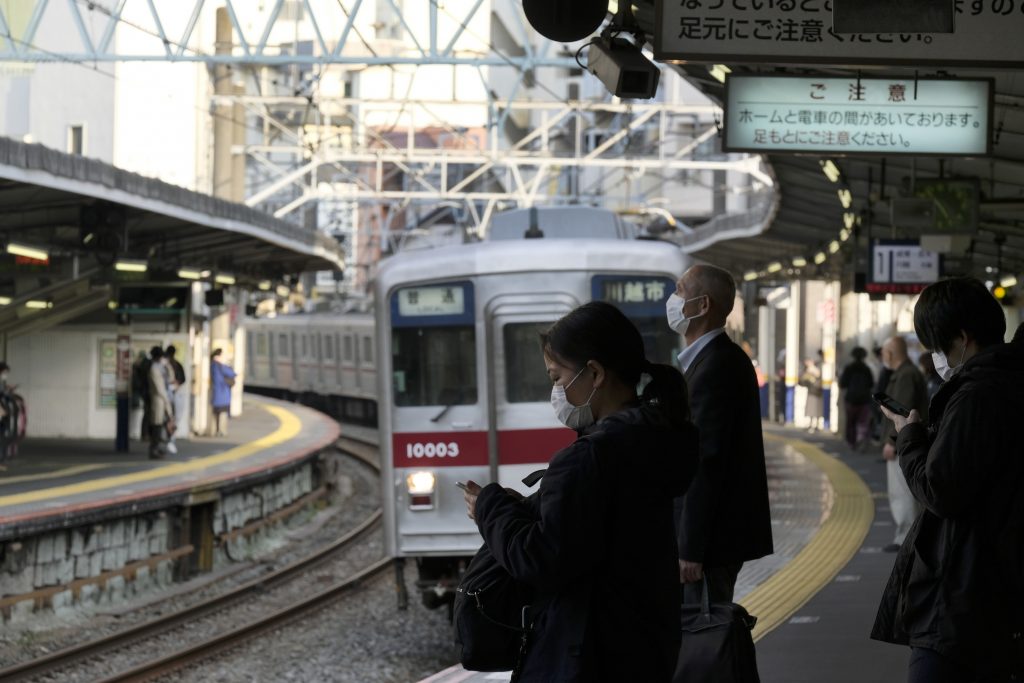 Japan exceeded 10,000 cases on Monday despite being under a state of emergency, which was declared on April 7. (AFP)
