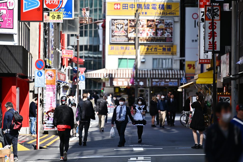 There is a possibility that people-to-people contact has not been reduced sufficiently in some areas. (AFP)