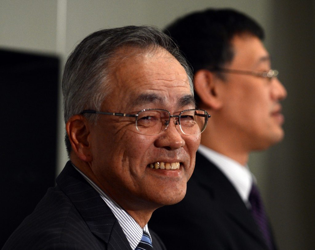 Nakamura, 67, would replace Yukitoshi Funo, a former Toyota Motor Corp executive who holds a neutral policy stance. (AFP)