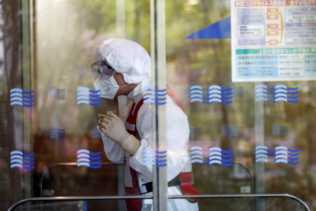 The association made the request to about 50,000 former nurses by email on April 8. (Reuters)