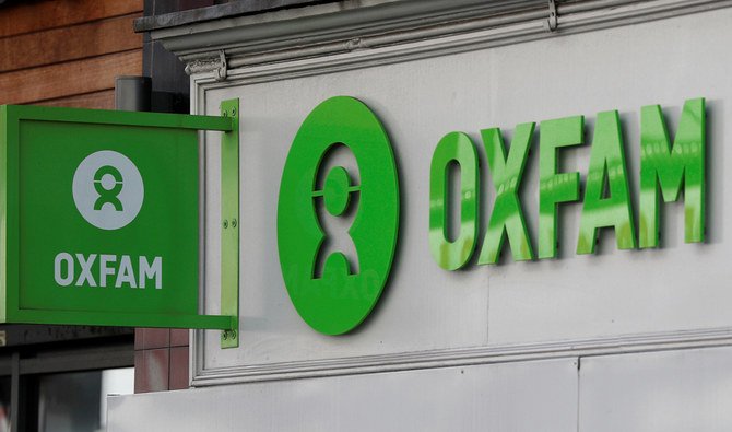An Oxfam shop is seen, in London, Britain, February 11, 2018. (REUTERS)