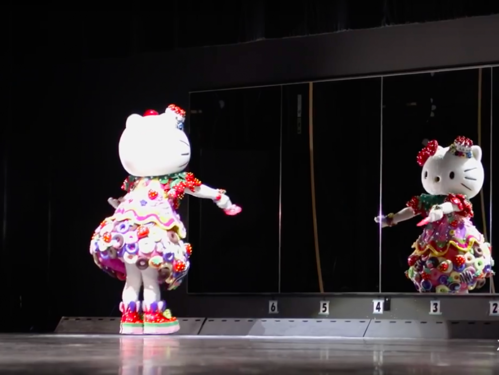 Sanrio Puroland during the coronavirus closure in Tama New Town, Tokyo, Japan. (Youtube)